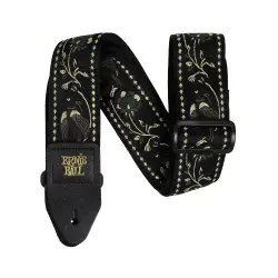 Ernie Ball Classic Jacquard Black Pleasant Pheasant