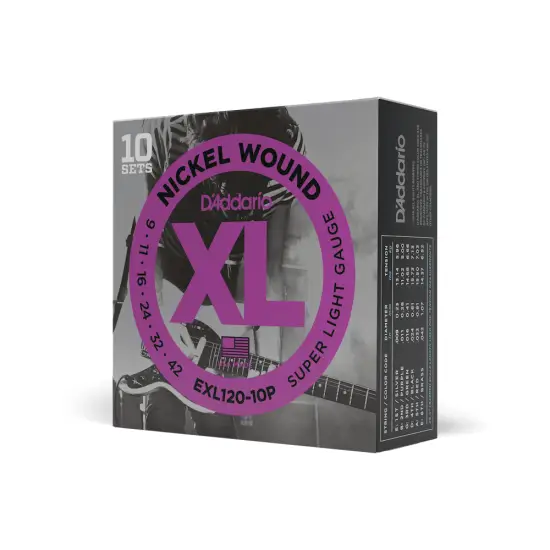 Daddario EXL120 10P