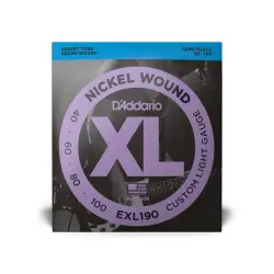 Daddario EXL190 Custom Light Long Scale 40 100