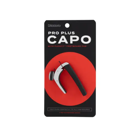 Daddario Pro Plus Capo FlexFit Silver