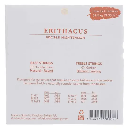 Knobloch Erithacus line EDC34.5 HT