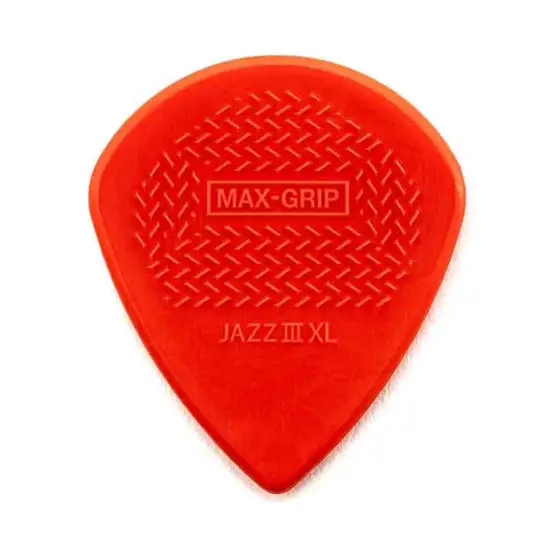 Dunlop PALHETA GUITARRA Max Grip Jazz III Vermelha