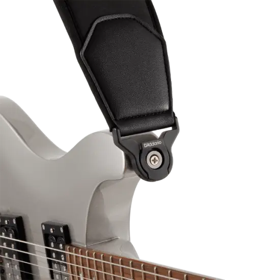 Daddario CORREIA GUITARRA 35BAL00-CFT Comfort Neoprene Auto Lock Guitar Strap 3.5"