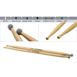 Rohema PAR BAQUETAS Kombisticks WZ FK