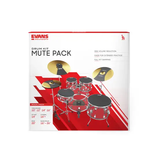 Evans SOSETROCK SoundOff Full Box Set Rock