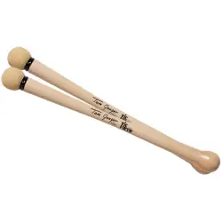 Vic Firth PAR MACETAS BOMBO TG21 Tom Gauger Chamois/Wood