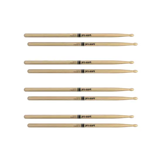 Pro Mark Forward 5B Lacquered Hickory TX5BW 4P
