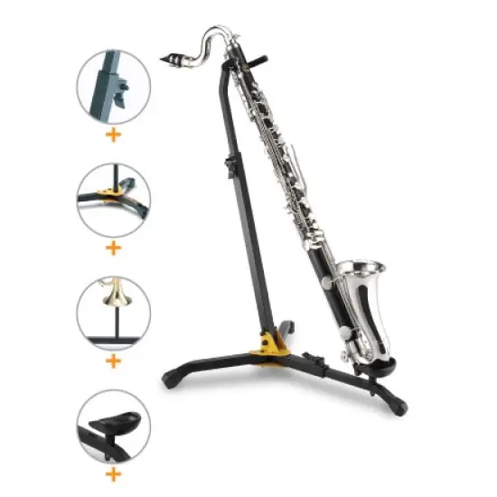 Hercules SUPORTE Clarinete Baixo/Fagote DS561B