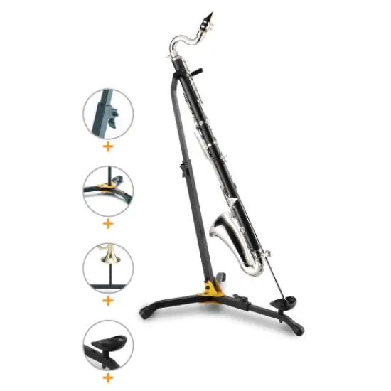 Hercules SUPORTE Clarinete Baixo/Fagote DS561B