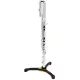 Hercules SUPORTE Flauta Transversal ALTO DS562BB