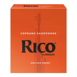 Daddario Rico by D'Addario Saxofone Soprano 2.5 (10 Un)