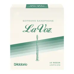 Daddario La Voz Saxofone Soprano Strength Hard (10 Un)
