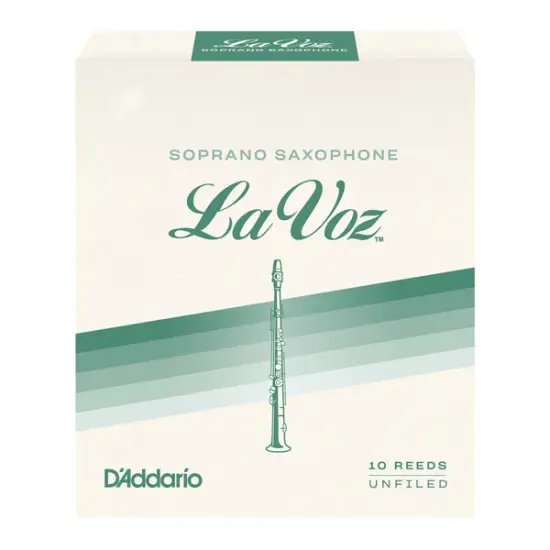 Daddario La Voz Saxofone Soprano Medium Soft (10 Un)