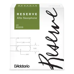 Daddario Reserve Saxofone Alto 2.0 (10 Un)