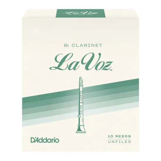 Daddario La Voz Clarinete Bb Medium Hard (10 Un)