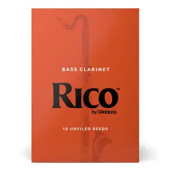 Daddario Rico by D'Addario Clarinete Baixo 3.0 (10 Un)