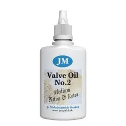 JM OLEO PISTOES Valve Oil No.2 Synthetic Medium Piston & Rotor 50ml