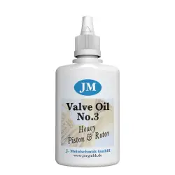 JM OLEO PISTOES Valve Oil No.3 Synthetic Heavy Piston & Rotor 50ml