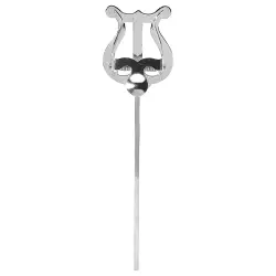 Gewa ESTANTE TUBA Lira Pequena 14cm Niquel