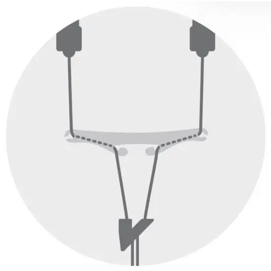 Vandoren APOIO CORREIA Neck Strap Separator VSBB Black