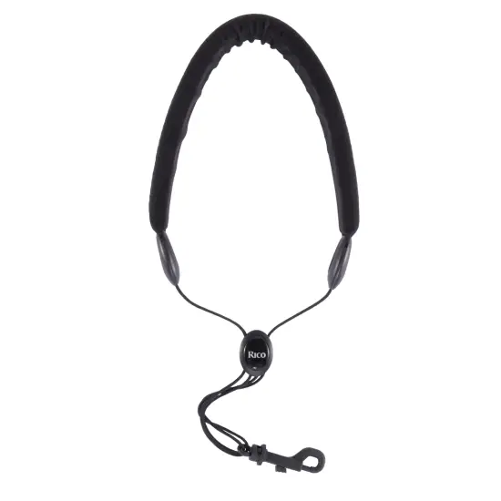 Rico CORREIA SAXOFONE TENOR/BARITONO SLA18 Padded Neck Strap w/ Snap Hook