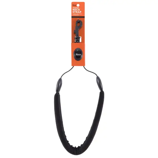 Rico CORREIA SAXOFONE TENOR/BARITONO SLA18 Padded Neck Strap w/ Snap Hook
