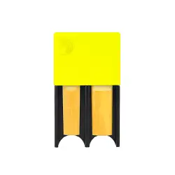 Daddario DRGRD4ACYL Small Reed Guard Yellow
