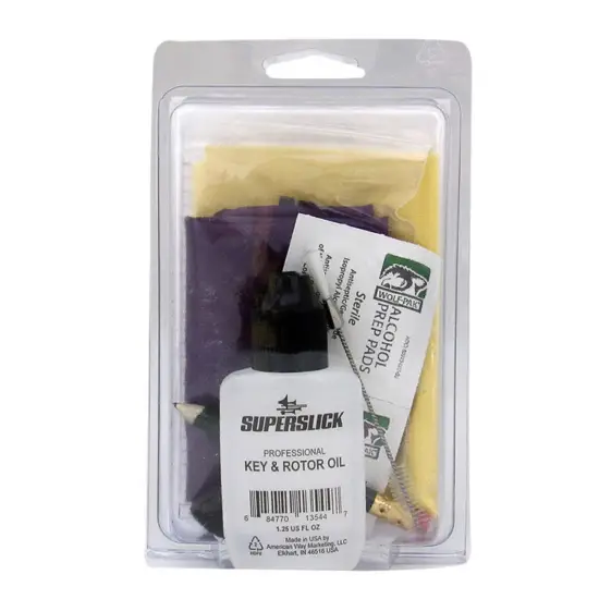 Superslick KIT MANUTENÇÃO FLAUTA TRANSVERSAL PICCOLO PCK
