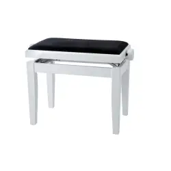 GewaPure BANCO PIANO REGULAVEL Deluxe Branco Matte