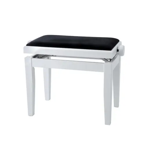 GewaPure BANCO PIANO REGULAVEL Deluxe Branco Matte
