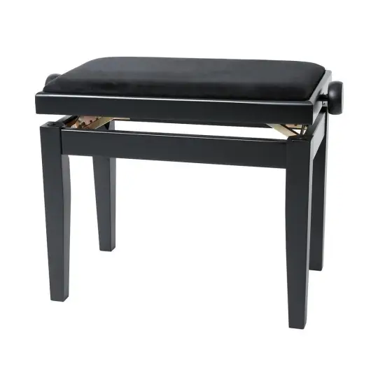 GewaPure BANCO PIANO REGULAVEL Deluxe Preto Matte