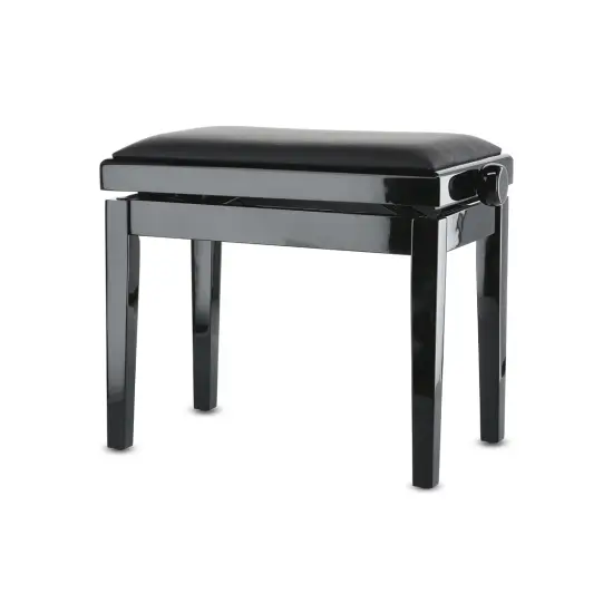 Gewa BANCO PIANO Deluxe Vinil Preto Brilhante
