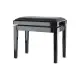 Gewa BANCO PIANO Deluxe Vinil Preto Brilhante