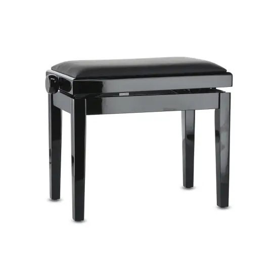 Gewa BANCO PIANO Deluxe Vinil Preto Brilhante