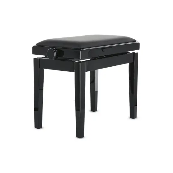Gewa BANCO PIANO Deluxe Vinil Preto Brilhante