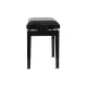 Gewa BANCO PIANO Deluxe Vinil Preto Brilhante