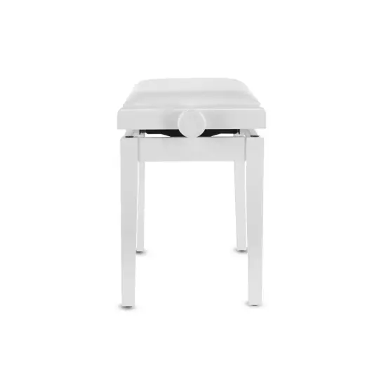 Gewa BANCO PIANO Deluxe Vinil Branco Brilhante
