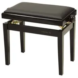 PROEL BANCO PIANO REGULÁVEL PB90SBBBK Preto Brillhante