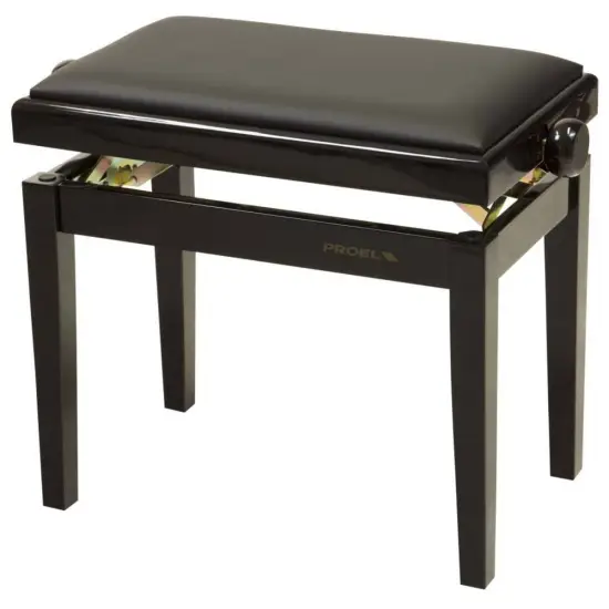 PROEL BANCO PIANO REGULÁVEL PB90SBBBK Preto Brillhante