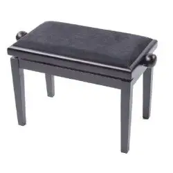 Amadeus BANCO PIANO REGULAVEL PB003 Preto Matte