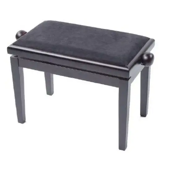 Amadeus BANCO PIANO REGULAVEL PB003 Preto Matte