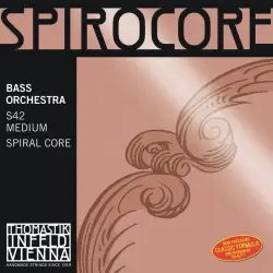 Thomastik SET CORDAS CONTRABAIXO 1/2 Spirocore Orchestra S42