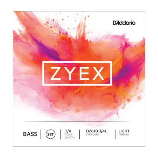 Daddario SET CORDAS CONTRABAIXO 3/4 Zyex DZ610