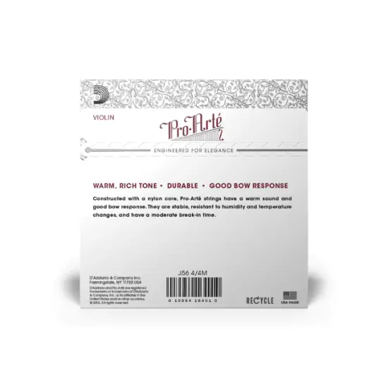 Daddario SET CORDAS VIOLINO 4/4 Pro Arte J56