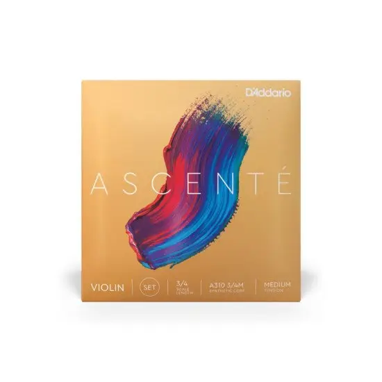 Daddario SET CORDAS VIOLINO A310 3/4M Ascenté Medium Tension