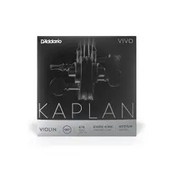 Daddario SET CORDAS VIOLINO KV310 4/4M Kaplan Vivo Medium Tension