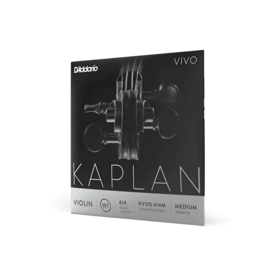 Daddario SET CORDAS VIOLINO KV310 4/4M Kaplan Vivo Medium Tension
