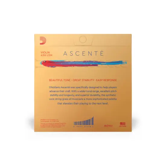 Daddario SET CORDAS VIOLINO A310 1/2M Ascenté Medium Tension