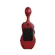 Artist ESTOJO VIOLONCELO 4/4 Dynamic Policarbonato Vermelho