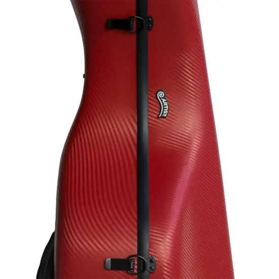 Artist ESTOJO VIOLONCELO 4/4 Dynamic Policarbonato Vermelho